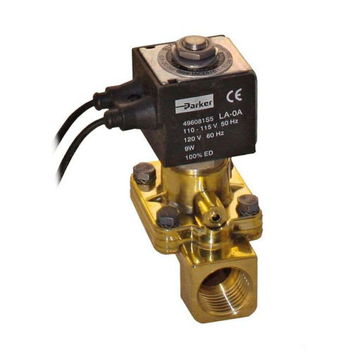 Électrovanne à commande assistée - Parker Fluid Control Division - Europe - 2 voies / NO / pour gaz