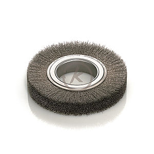 Brosse circulaire à fil ondulé - RECORD  - KULLEN - de nettoyage / de décapage / d'ébavurage