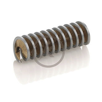 Brosse cylindrique spirale - STS - KULLEN - d'étanchéité / de nettoyage / d'ébavurage