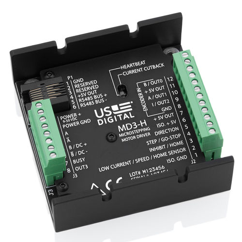 Commande de moteur pas à pas - MD3 - US Digital - pour moteur DC / contrôleur de mouvement