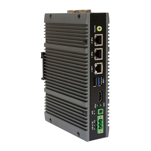 PC pour système de vision de machine - AVS-310 - APLEX Technology Inc. - Edge AI / box / sur rail DIN