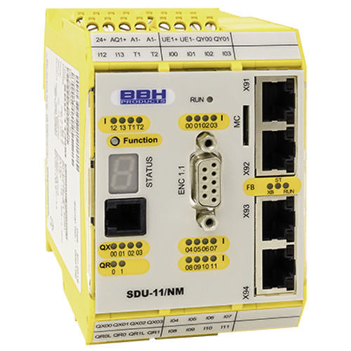 Module E/S numérique - SDU-11/NM - BBH Products GmbH - bus de terrain / EtherCAT / avec sortie relais