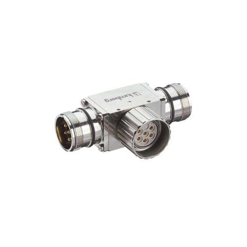 Connecteur en T - 0906 UTP 20x series - Belden Electronics GmbH Standort Neckartenzlingen - d'alimentation électrique / DIN / femelle