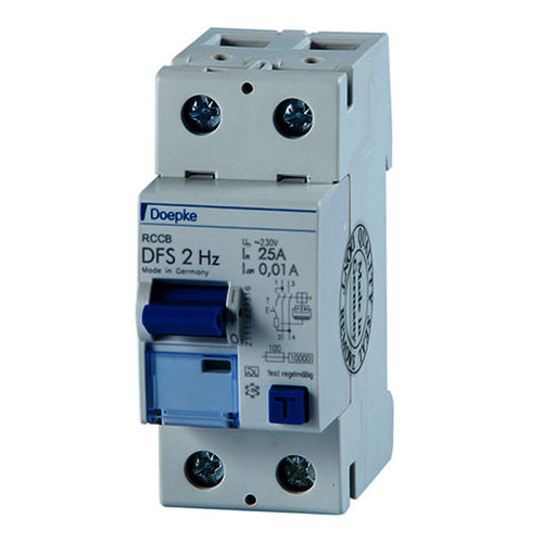 Disjoncteur différentiel - DFS 2 025-2/0,01-A Hz60 - Doepke Schaltgeräte GmbH - AC / bipolaire / automatique