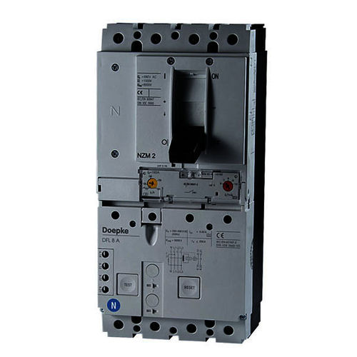 Disjoncteur thermique - DFL 8 100-4/0,03-A - Doepke Schaltgeräte GmbH - 4 pôles / à courant résiduel / automatique