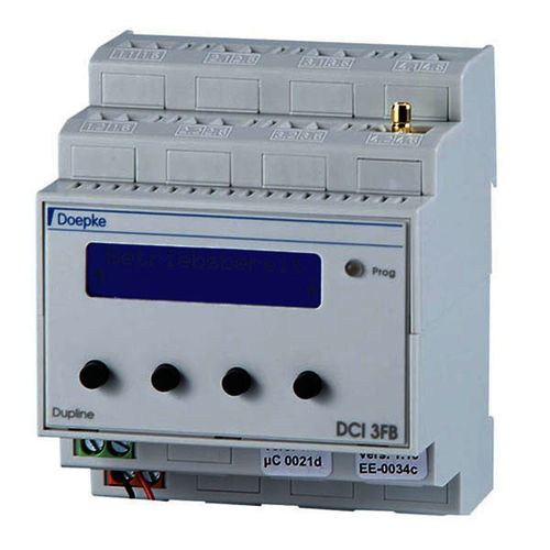 Passerelle de communication -  max. 100 m | DCI 3FB - Doepke Schaltgeräte GmbH - sans fil / Modbus