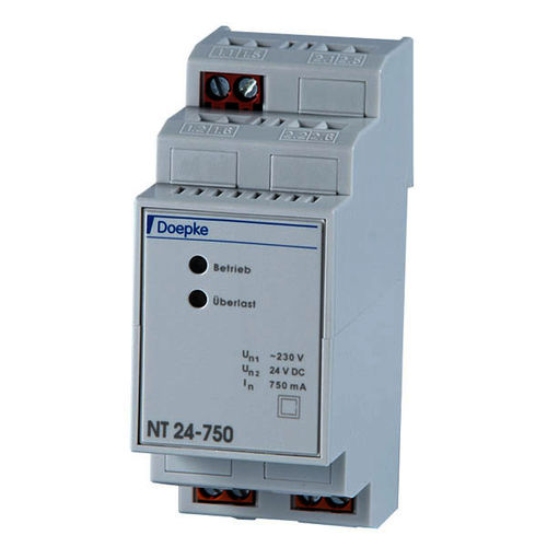 Alimentation électrique sur rail DIN - max. 18 VA | NT 24-0750 - Doepke Schaltgeräte GmbH - AC/DC / à découpage