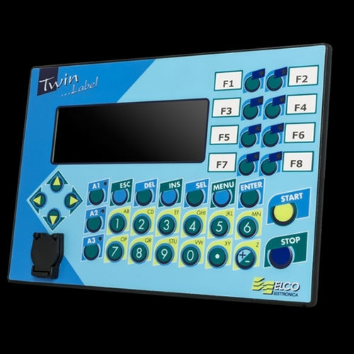 IHM avec clavier - TWIN LABEL - ELCO Elettronica di A. Ligabue e C. snc - encastrable / USB / RS-232