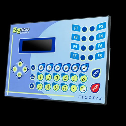 IHM avec clavier - CLOCK2 - ELCO Elettronica di A. Ligabue e C. snc - encastrable / Modbus / CANopen