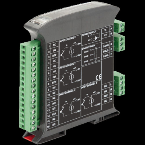 Module E/S analogique - ECAN 7016 - ELCO Elettronica di A. Ligabue e C. snc - CAN Bus / à 4 E / de température