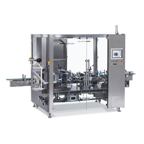 Machine d'étiquetage automatique - PAGO L600 - Fuji Seal - wrap-around / pour l'industrie pharmaceutique / pour l'industrie alimentaire et de la boisson