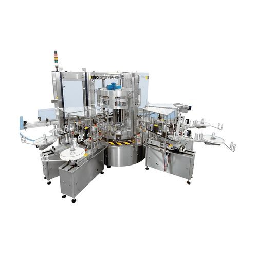 Machine d'étiquetage rotative - PAGO R800 - Fuji Seal - automatique / pour applications sur le dessus / pour applications sur le côté