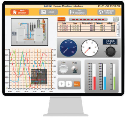 Outil de développement de logiciels SCADA/HMI - FvRT - FATEK Automation Corp.