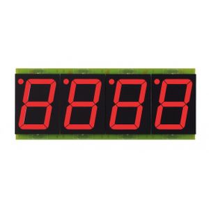 Afficheur à LED - DB series - FATEK Automation Corp. - 16 segments / à 7 segments / à 4 chiffres