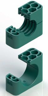 Collier de fixation pour tube à vis - FKB GmbH - en polypropylène