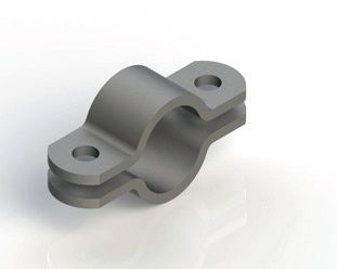 Collier de serrage en acier - FKB GmbH - à tourillon