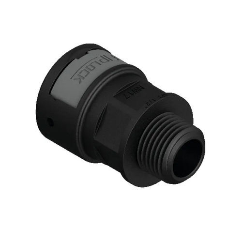 Raccord pour produits chimiques - ASPA-NPT - FRÄNKISCHE Industrial Pipes GmbH & Co. KG - à visser / en PA6 / résistant aux produits chimiques