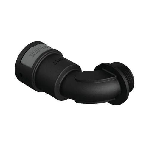 Raccord pneumatique - AWPA-M - FRÄNKISCHE Industrial Pipes GmbH & Co. KG - fileté / coudé à 90° / en PA6