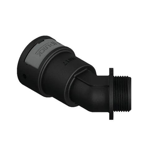 Raccord pneumatique - AAPA-PG - FRÄNKISCHE Industrial Pipes GmbH & Co. KG - à visser / coudé à 45° / en PA6