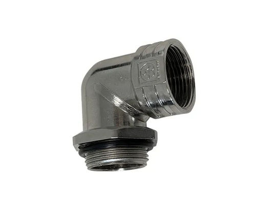 Raccord pneumatique - WZDZ-M - FRÄNKISCHE Industrial Pipes GmbH & Co. KG - fileté / coudé à 90° / en zinc moulé sous pression