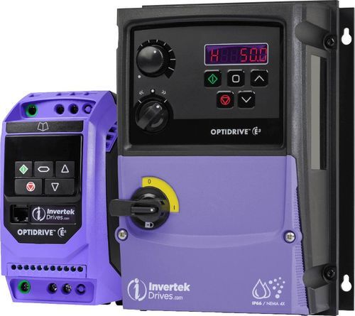 Variateur de vitesse brushless - Optidrive E3 - Invertek Drives Ltd. - à induction / triphasé / monophasé