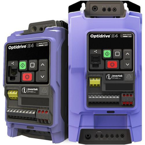 Variateur de fréquence brushless - Optidrive E4 - Invertek Drives Ltd. - à induction / triphasé / à aimants permanents