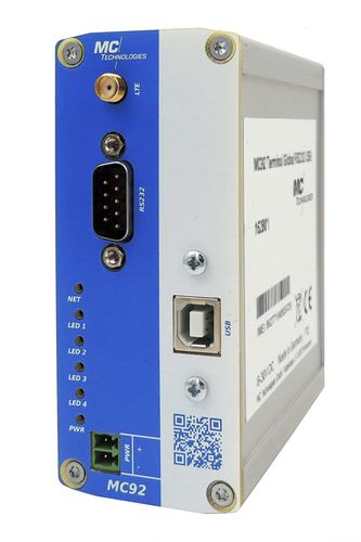 Passerelle industrielle - MC92  - MC Technologies GmbH - IoT Edge / GSM / RS232