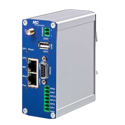 Routeur de communication - MC-MR-L2 - MC Technologies GmbH - Ethernet / RS485 / WiFi