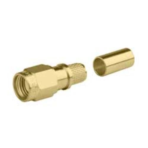 Bouchon cylindrique - 160405 - MC Technologies GmbH - mâle / en laiton plaqué or / de brasure en feuillard
