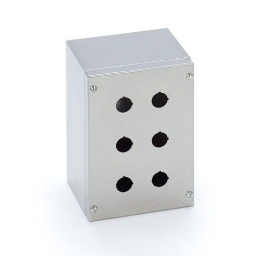 Boîte pour bouton poussoir - SPN series - MPGAMMA srl - murale / rectangulaire / en inox