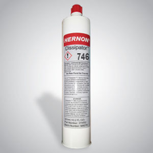 Colle silicone - Dissipator® 746 - Hernon Manufacturing - pour thermoplastique / monocomposant / industrielle