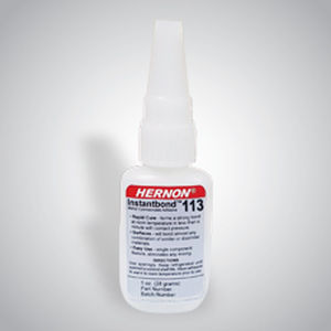 Colle cyanoacrylate - Instantbond® 113 - Hernon Manufacturing - pour métal / pour céramique / pour thermoplastique