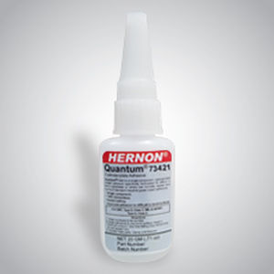 Colle caoutchouc - Quantum® 73421 - Hernon Manufacturing - pour métal / pour céramique / pour thermoplastique