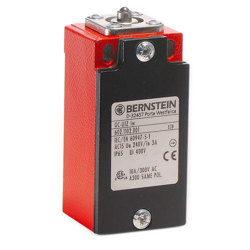 Contact fin de course de sécurité - GC series - BERNSTEIN AG - IP65 / compact / avec actionneur en métal