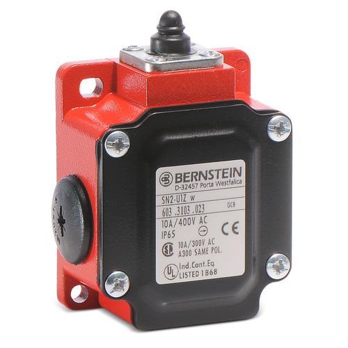 Contact fin de course IP65 - SN2 series - BERNSTEIN AG - avec actionneur en métal / corps en métal