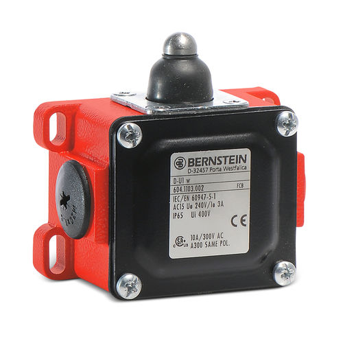 Contact fin de course de sécurité - D series - BERNSTEIN AG - IP65 / robuste / pour usage intensif