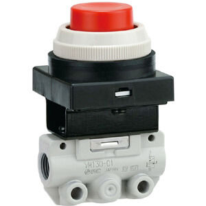 Distributeur pneumatique à tiroir - VM10 series - SMC Corporation of America - avec actionnement manuel / à commande mécanique / à air