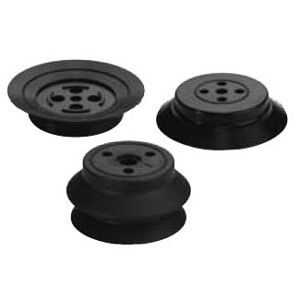 Ventouse à soufflet - ZP series - SMC Corporation of America - plate / en uréthane / en NBR