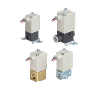 Électrovanne à commande directe - VDW series - SMC Corporation of America - 2 voies / normalement fermée / air