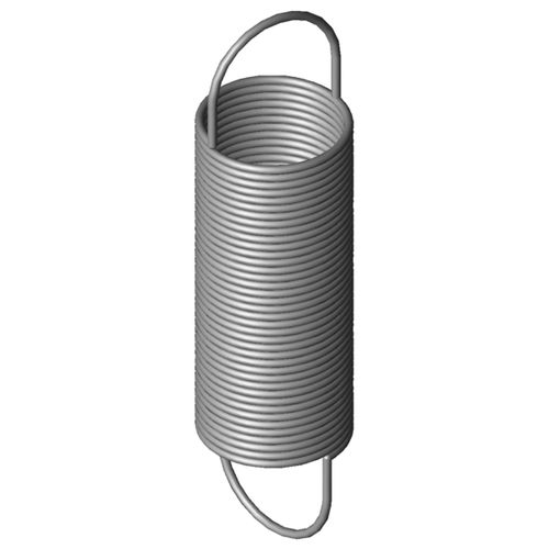 Ressort de traction - RZ-006EX - GUTEKUNST FEDERN - à fil / en inox