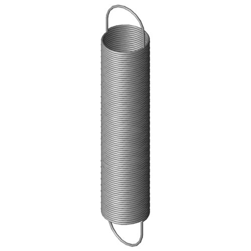 Ressort de traction - RZ-006JI - GUTEKUNST FEDERN - à fil / en inox