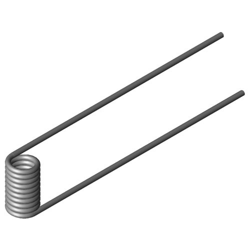 Ressort de torsion - T-16006L - GUTEKUNST FEDERN - à fil / en inox