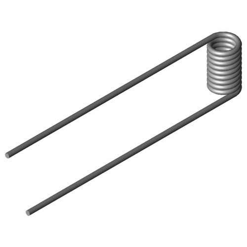 Ressort de torsion - T-16006R - GUTEKUNST FEDERN - à fil / en inox