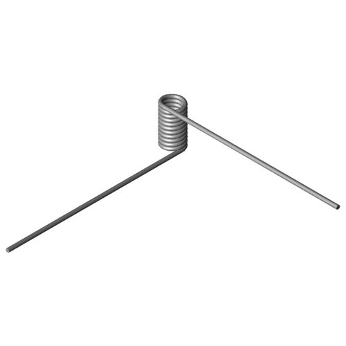 Ressort de torsion - T-16007R - GUTEKUNST FEDERN - à fil / en inox
