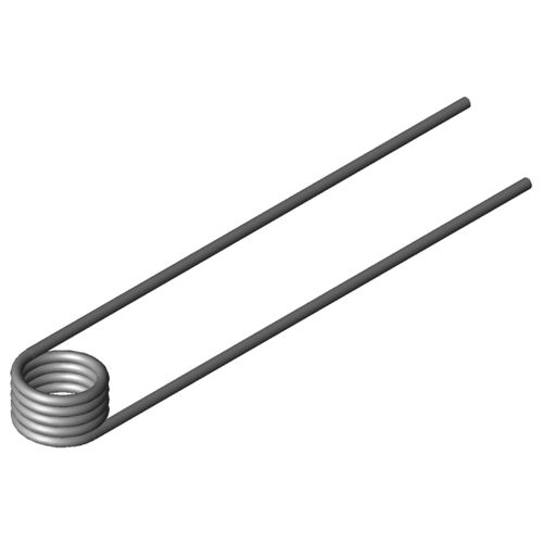 Ressort de torsion - T-16022L - GUTEKUNST FEDERN - à fil / en inox