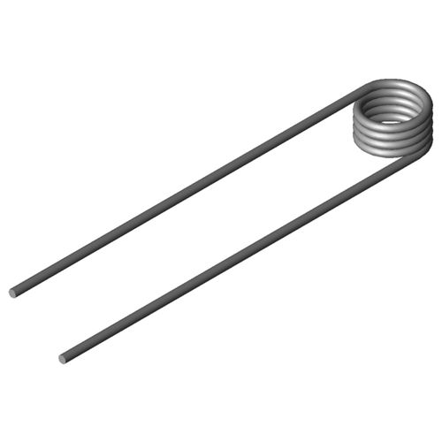 Ressort de torsion - T-16022R - GUTEKUNST FEDERN - à fil / en inox