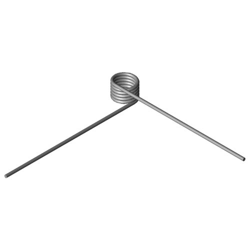 Ressort de torsion - T-16023R - GUTEKUNST FEDERN - à fil / en inox