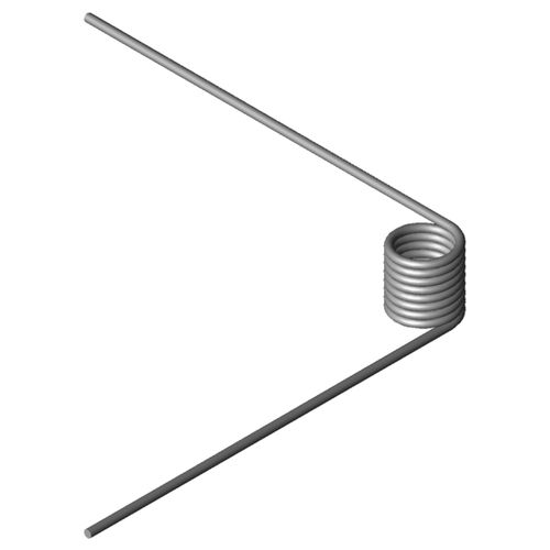 Ressort de torsion - T-16025R - GUTEKUNST FEDERN - à fil / en inox