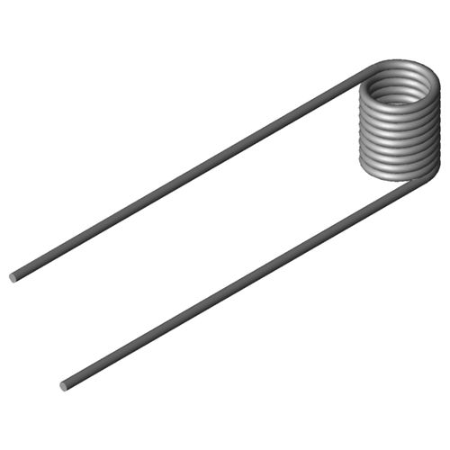 Ressort de torsion - T-16026R - GUTEKUNST FEDERN - à fil / en inox