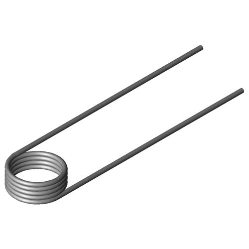 Ressort de torsion - T-16062L - GUTEKUNST FEDERN - à fil / en inox